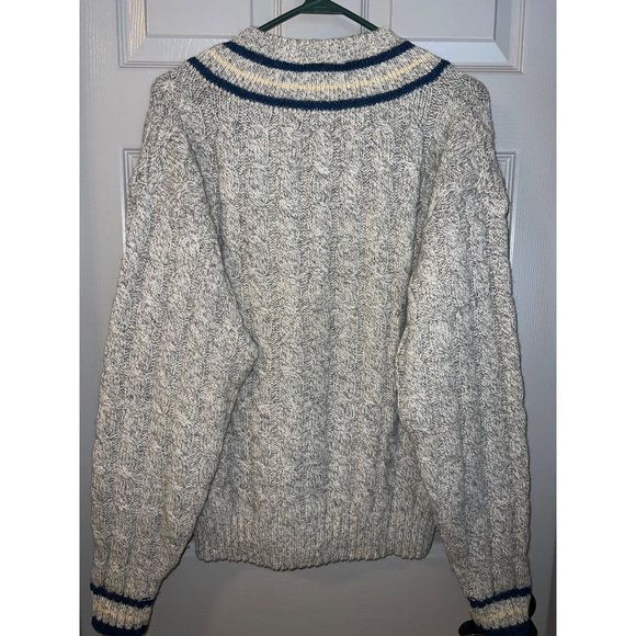 Vintage Britches Great Outdoors Wool Cricket Sweater (Size M, Made in Hong Kong) - Picture 3 of 9